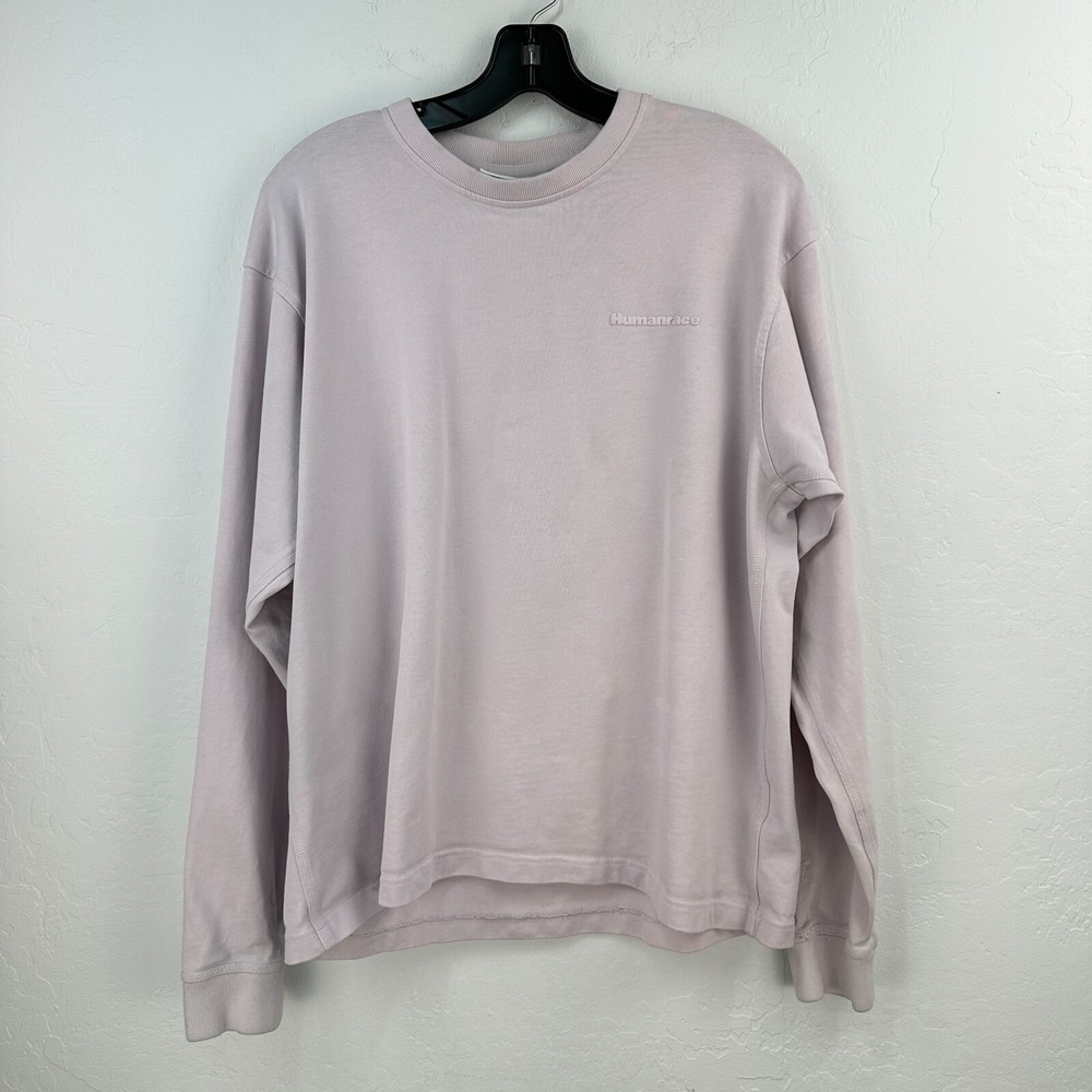Adidas Humanrace Sweatshirt Mens M Purple Pharrell‎ Williams Streetwear Pastel